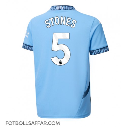 Manchester City John Stones #5 Hemmatröja 2024-25 Kortärmad